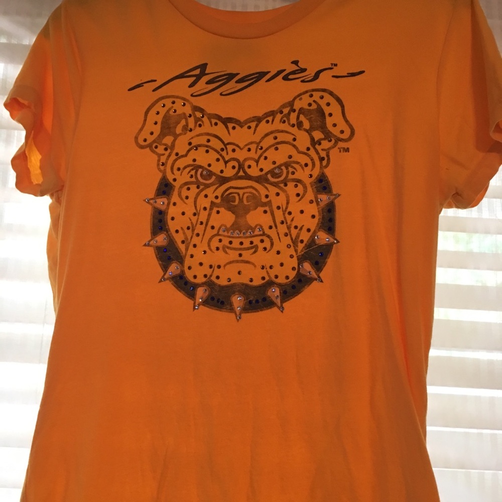 Aggies (NC A&T) T-shirt with BLING!!